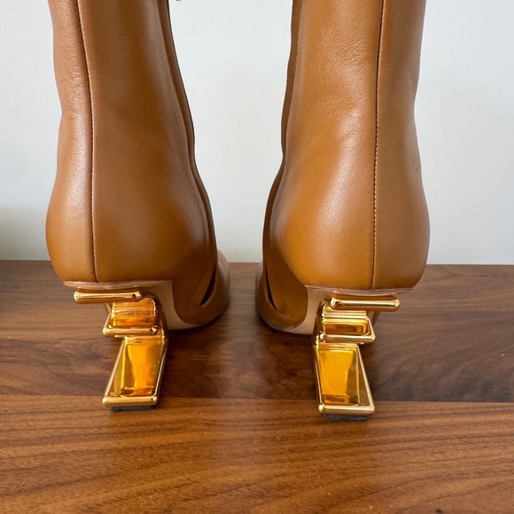 Fendi First FF Carmel Napa Booties - Picture 11 of 15
